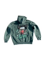 Image 4 of LGM Zip Up Hoodie - Green (Male)