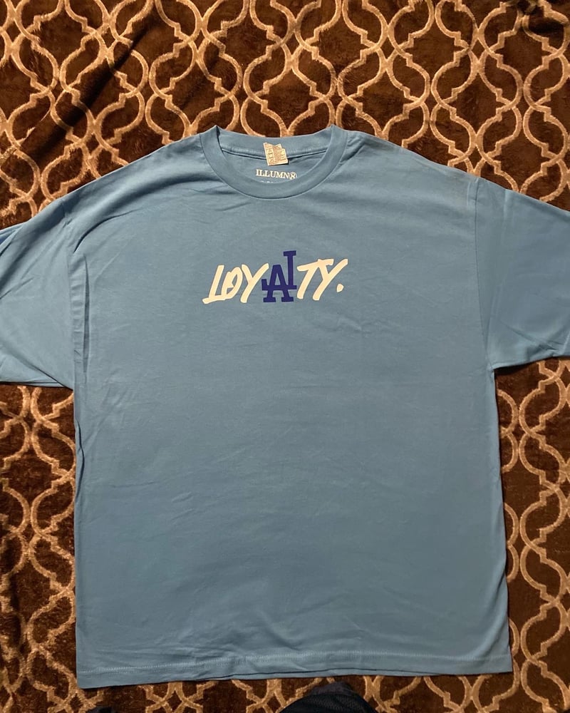 Image of Baby blue loyalty unisex 