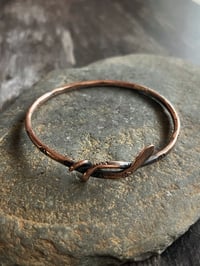 Image 1 of Snake Copper Bangle No.1
