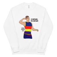Image 2 of O Captain My Captain Unisex Raglan Sweatshirt