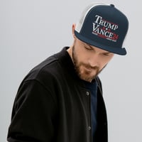 Image 1 of Trump Vance 2024 MAGA - Trucker Cap