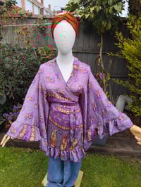 Image 5 of Amara Wrap dress - Purple
