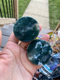 Image 2 of Moss Agate Sphere holders