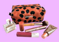 Image 3 of Brown spots makeup bag