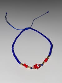 Image 2 of Red Hamsa bracelet 