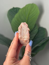 Image 2 of HALF POLISHED RAINBOW MOROCCAN AGATE