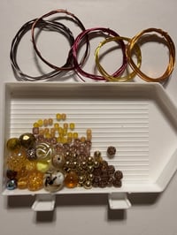Image 1 of Golden Love Beginner Spider Bead Kit