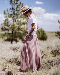 Image 2 of Perfect Pocket Maxi Skirt - Mocha