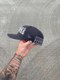 Image 3 of  STONE GREY NEW YORK YANKEES CUSTOM FITTED CAP