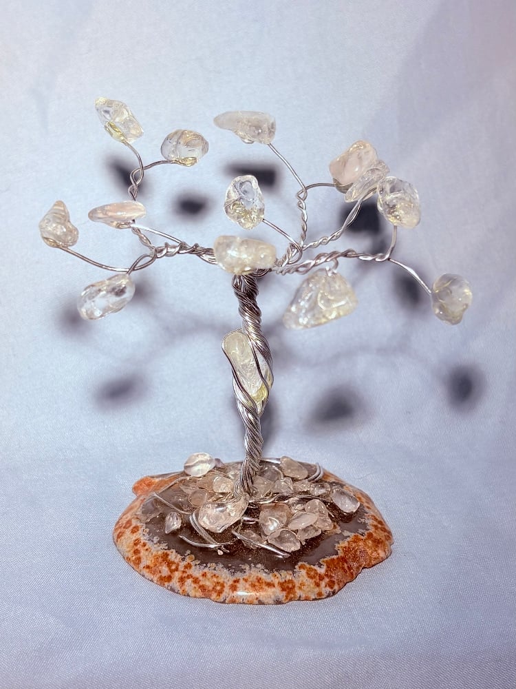Image of Clear Quartz Crystal Tree