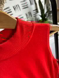 Image 2 of vintage Cache sweater necklac sleeveless 