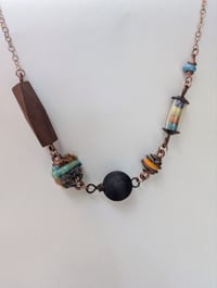 Image 6 of Maudie's Apron Statement Necklace of Handcrafted Beads