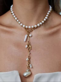 Image 2 of Y Seashell Necklace