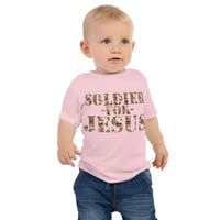 Image 3 of Soldier For Jesus Dark Baby Jersey Short Sleeve Tee