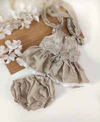 Image 3 of Boho photoshoot set Daphne-1 | 9-12 months | sitter | cake smash