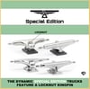 DYNAMIC 'SPECIAL EDITION' TRUCKS W/LOCKNUT