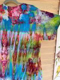 Image 5 of LARGE MILF Man I Love Frogs Tie Dye Shirt C9