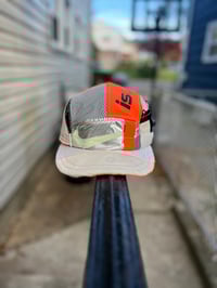 Image 1 of Nike ISPA Upcycled Quilted Brim Glow Logo Five Panel