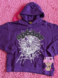 Purple Sp5der Hoodie