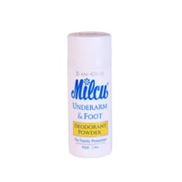 MILCU UNDERARM & FOOT DEODORANT POWDER 80G