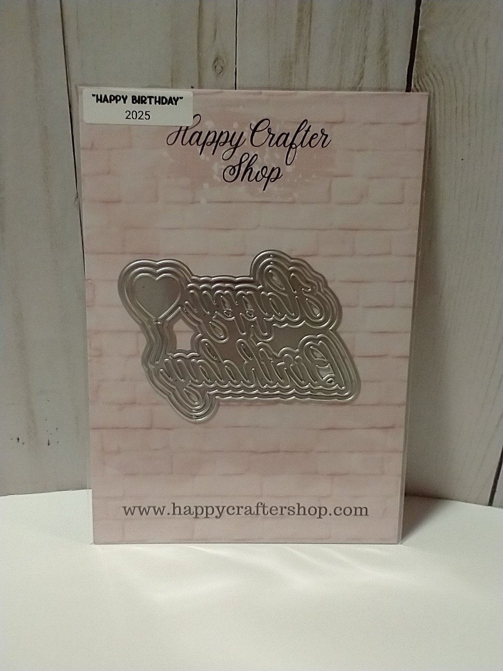 Image of "Happy Birthday" Layered Word