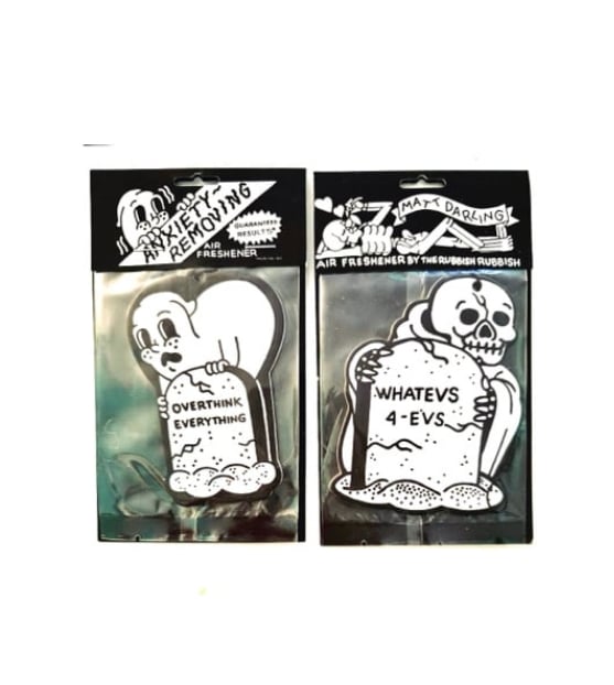 Image of Matt Darling x the Rubbish Rubbish  air fresheners