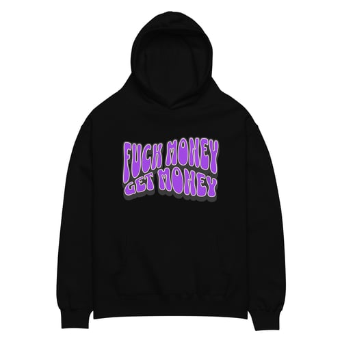 Image of WAVE LOGO HOODIE PURPLE 