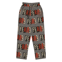 Image 1 of FERAL RANSOM WIDELEG JOGGERS GREY