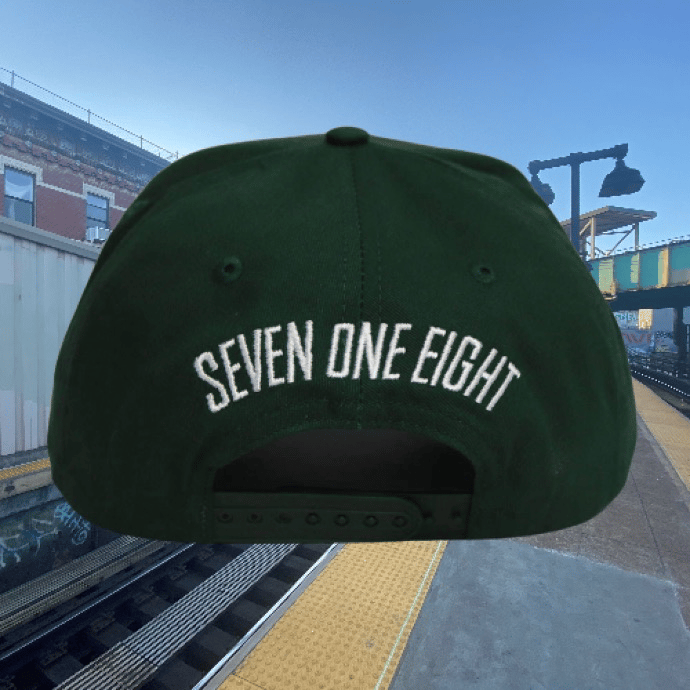 SLC SEVEN ONE EIGHT SERIES SNAPBACK - FOREST GREEN-
