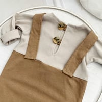 Image 2 of Boys romper | Jack | 12-18 months | camel