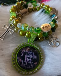God is Within Her Wrap Bracelet 