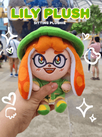 Image 1 of ON-HAND Lily Splatoon 17cm Sitting Plushie