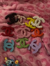 Image 1 of bling CC (flat back)