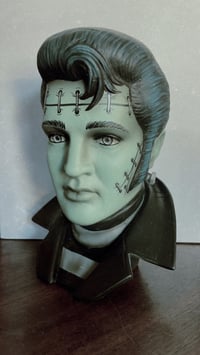 Image 1 of Frankenstein Ceramic Elvis Bust