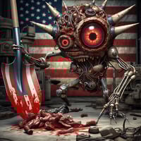 Image 5 of Pryskoop Tactical Spoon (Stars N Stripes)