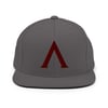 Spartan Shield Design Snapback Hat