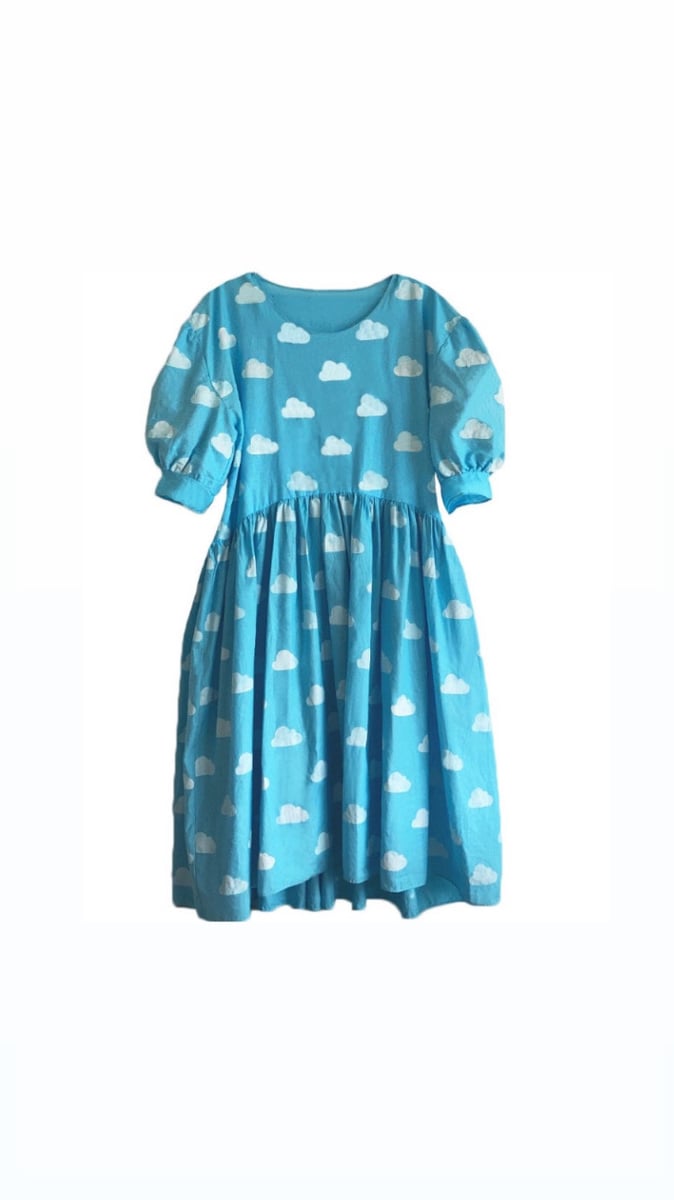 Cloud Dress | Keziah Womenswear | Eco sustainable handmade clothing & fashion Cloud Dress | Keziah Womenswear | Eco sustainable handmade clothing & fashion