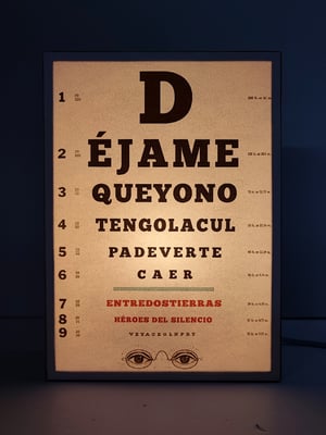 Image of Agudeza visual. Héroes del Silencio.