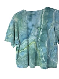 Image 6 of M Crop Tee in Verdant Geode Ice Dye