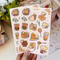 Image 2 of Honey | Fruit Dessert Sticker Sheet
