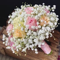 Image 1 of Rose & gypsophila 