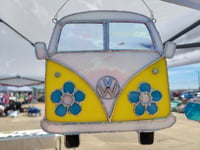 Image of Flower Power Volkswagen Bus 