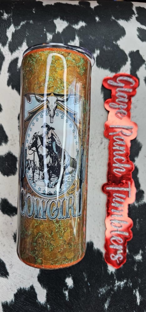 Image of 20 oz Cowgirl V split
