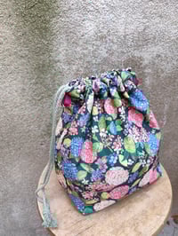 Image 3 of Bolso CAPACHA HORTENSIAS verde