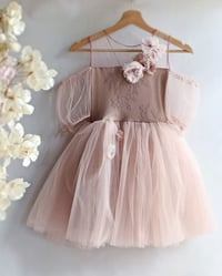 Image 1 of Photography dress - Elvina girl - powder pink | photo props | tulle dress