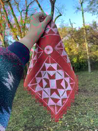 Image 3 of Red Quilt Bandana