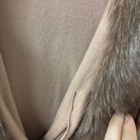 Image 4 of plein sud fur collar top 