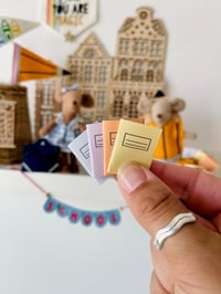 Image 1 of Miniature exercise book pack