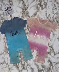 Image 1 of Dyed Summer Romper