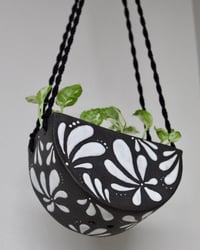 Image 4 of 'Florecita Amor' Hanging Luna Planter